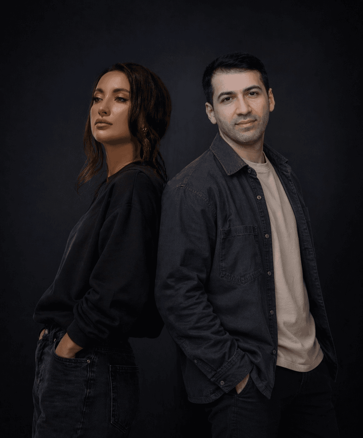 Nika & Sarkhan, co-founders of Niksar